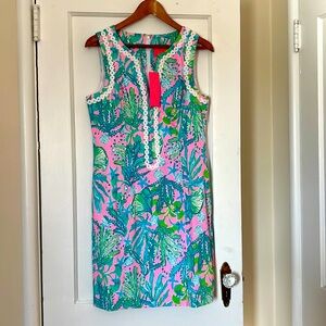 Lilly Pulitzer NWT size 10 Delila Stretch Shift